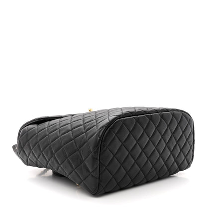 Chanel Lambskin Quilted Large Urban Spirit Backpack Black 4 of 10