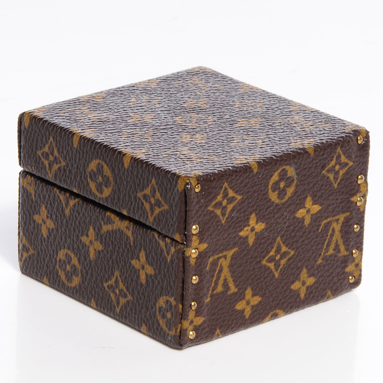 Louis Vuitton Monogram Ring Box Mini Trunk Case 3 of 7