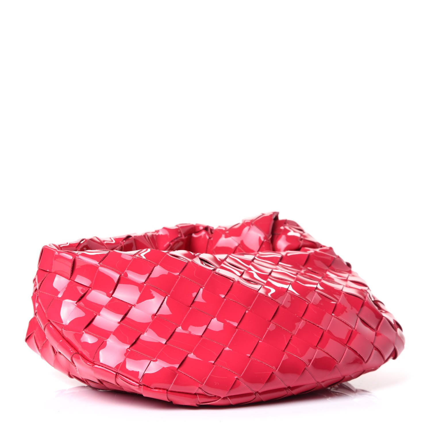 Bottega Veneta Patent Nappa Intrecciato Mini Jodie Candy Stripe 4 of 10