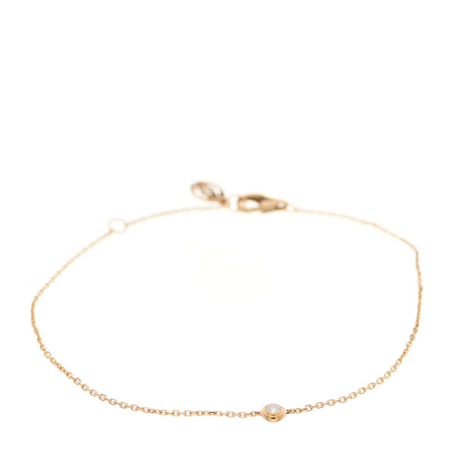 18K Yellow Gold Diamond XS D'Amour Bracelet