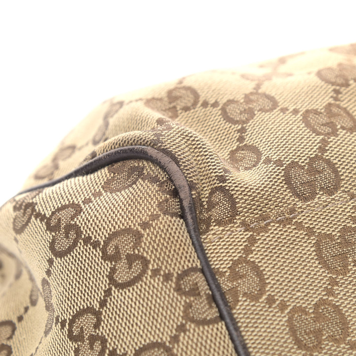 Monogram Medium Sukey Boston Bag Brown