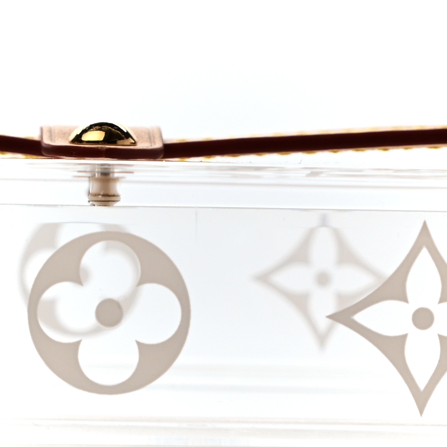 Louis Vuitton Transparent Plexiglass Cube Scott Box 8 of 8