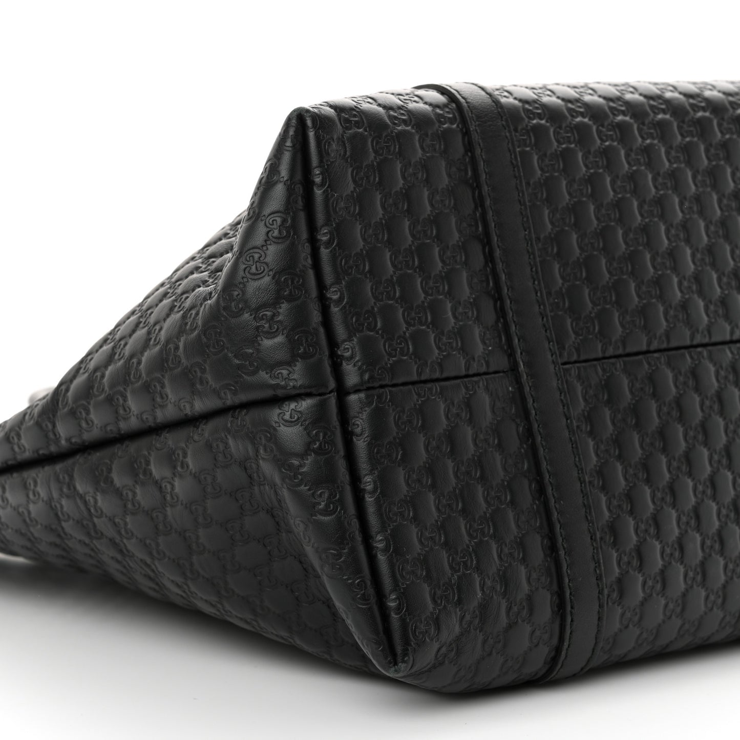 Microguccissima Medium Joy Tote Black