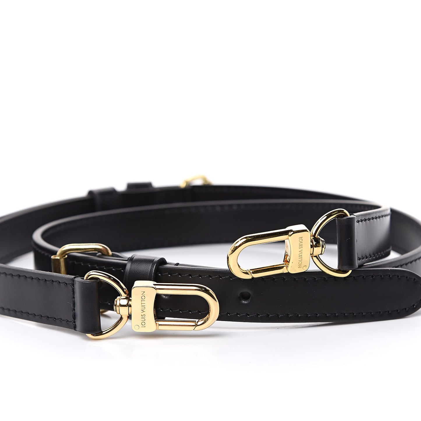 Calfskin 16mm Adjustable Shoulder Strap Black
