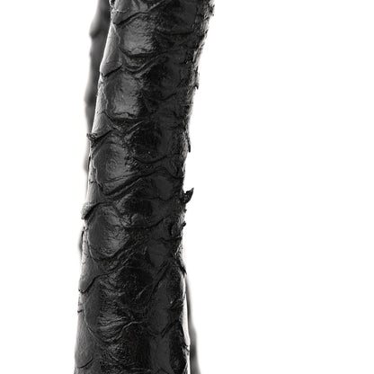Saint Laurent Python Calfskin Embossed Monogram Baby Cabas Black 16 of 22
