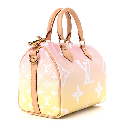 Louis Vuitton Monogram Giant By The Pool Speedy Bandouliere 25 Light Pink 3 of 12