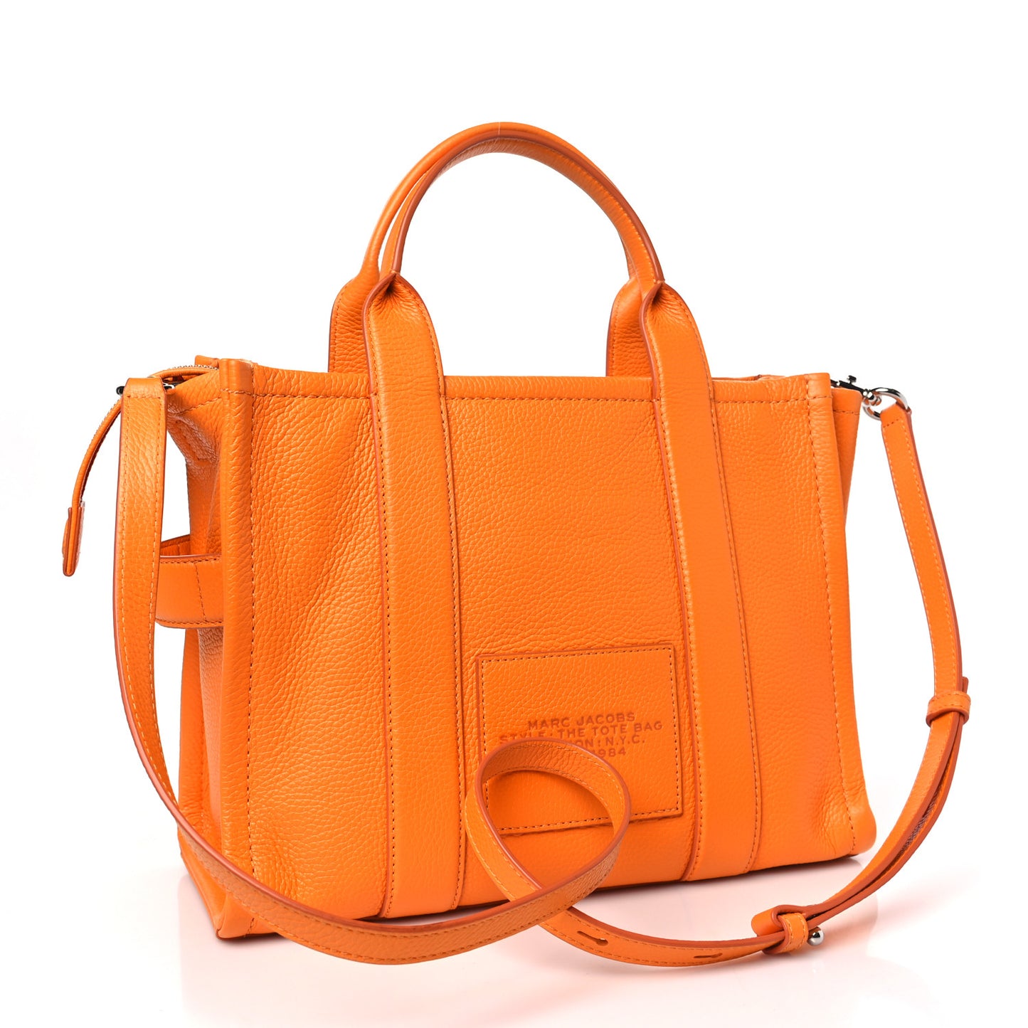 Grained Calfskin Medium The Tote Bag Artisan Gold
