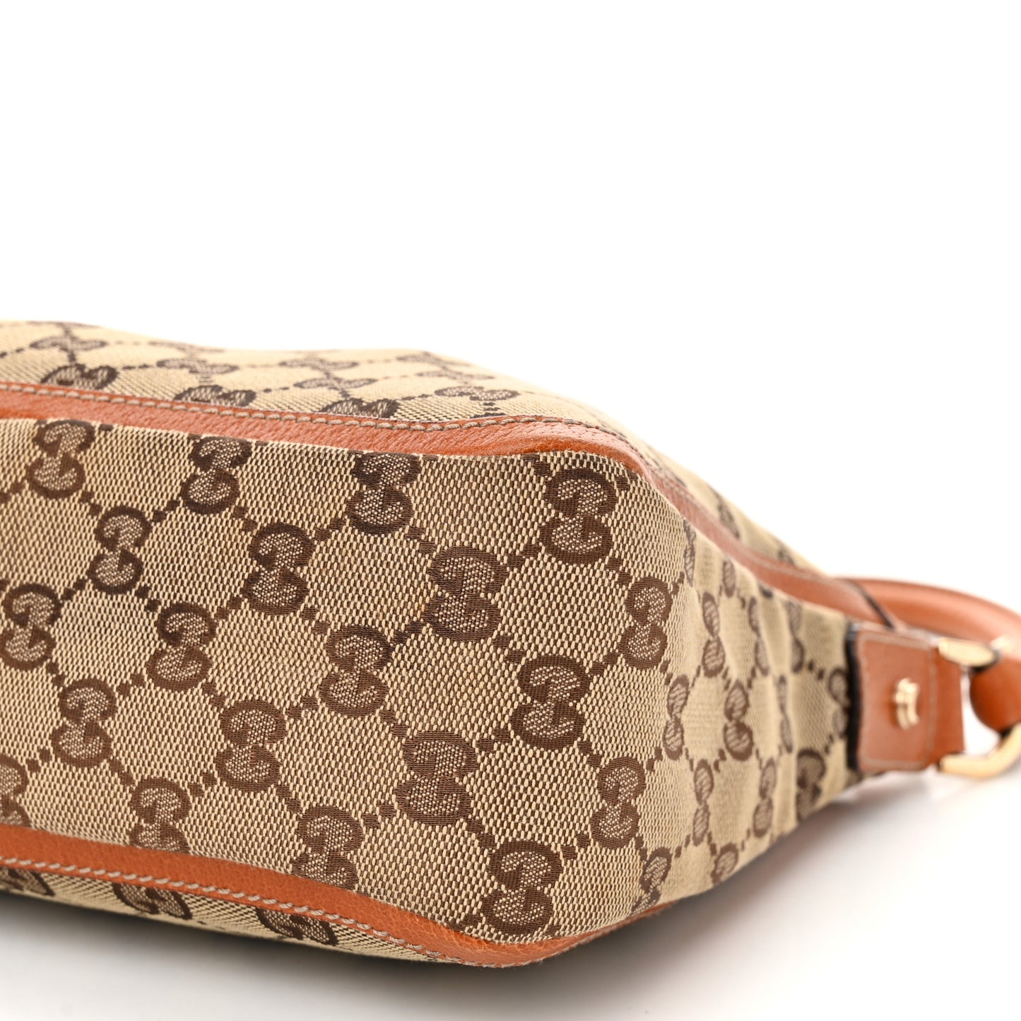 Monogram Abbey Shoulder Bag Brown