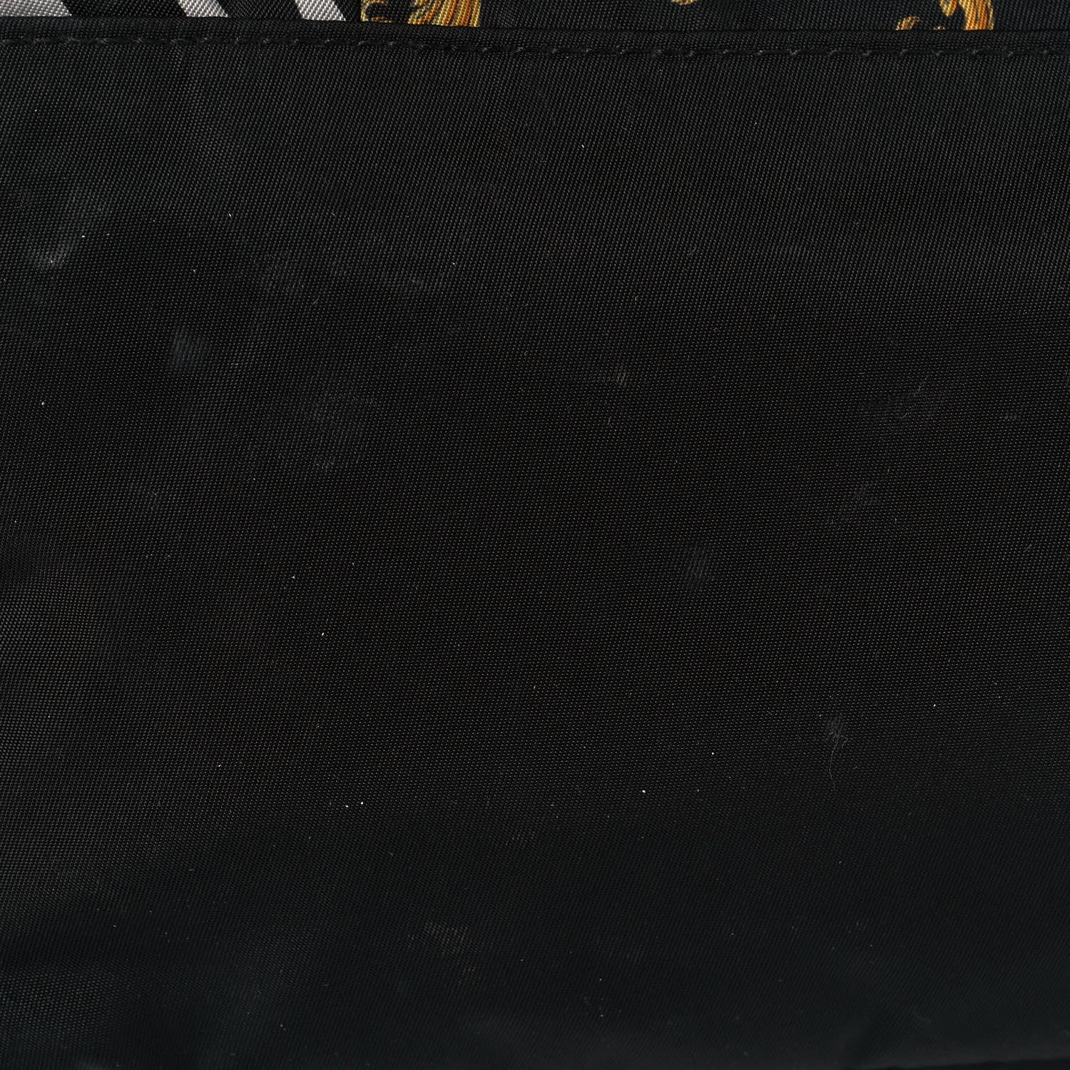 Versace Nylon Baroque Zebra Print Backpack Black Multicolor 17 of 18