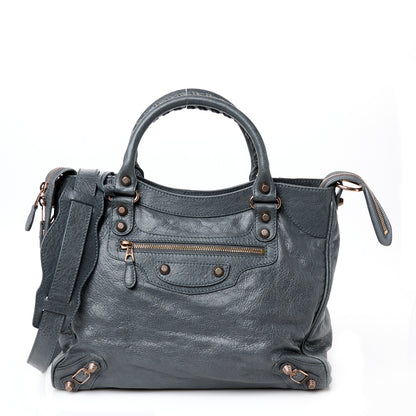 Balenciaga Agneau Giant 12 Rose Gold Hardware Velo Gris Tarmac 3 of 11