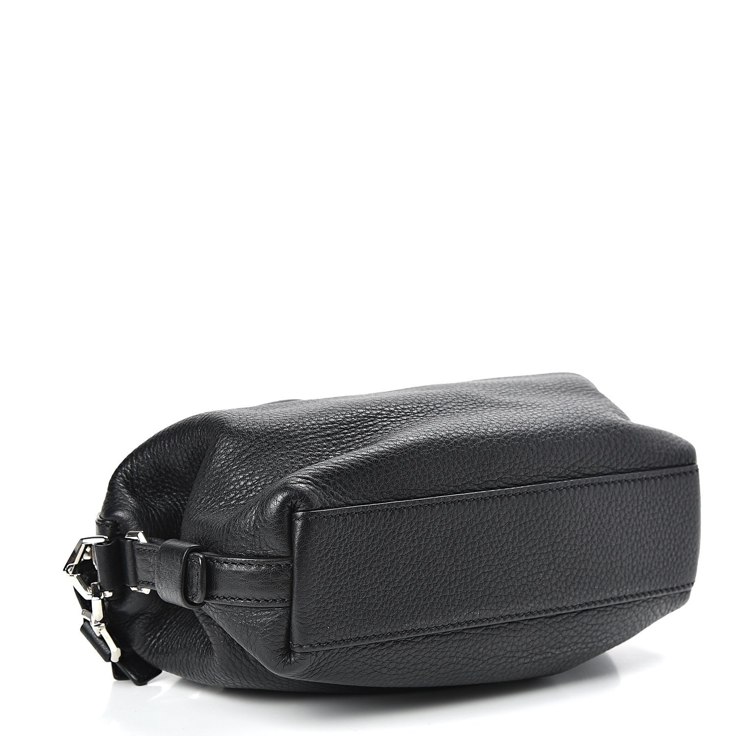 Waxed Calfskin Micro Nightingale Black