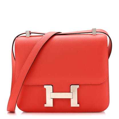 Hermes Evercolor Verso Constance 24 Capucine Rose Azalee 1 of 11