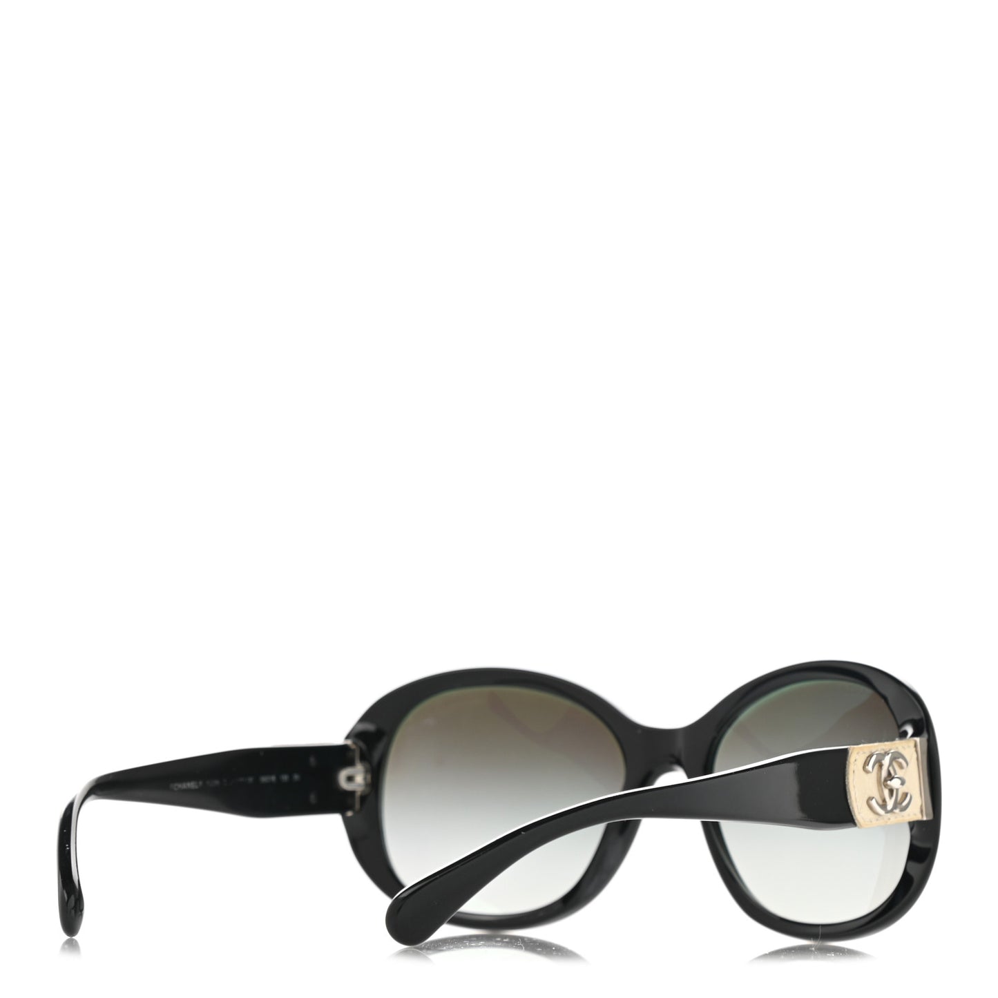 Acetate CC Turnlock Sunglasses 5235-Q Black Beige