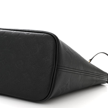 Louis Vuitton Empreinte Monogram Giant Neverfull MM Black 9 of 9