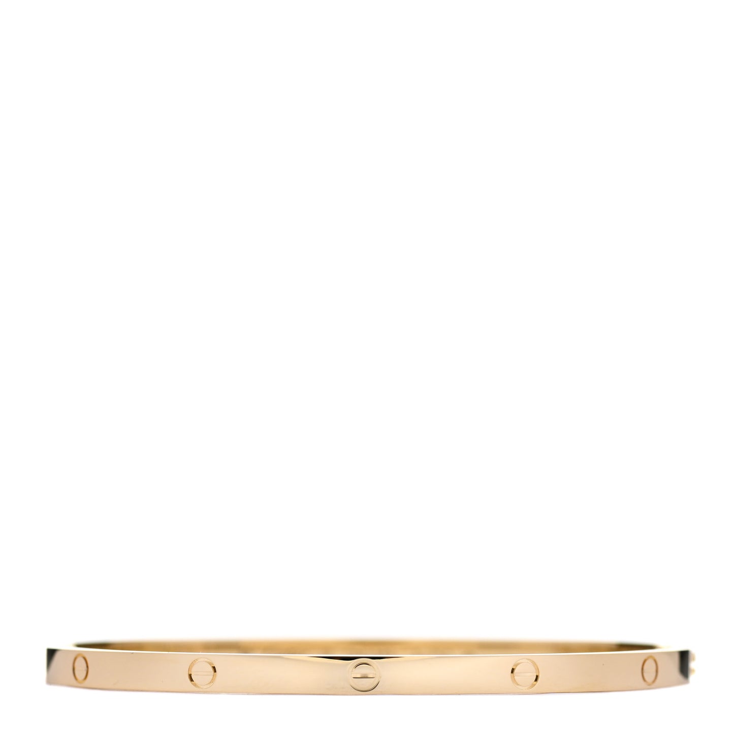 18K Yellow Gold Small LOVE Bracelet 18