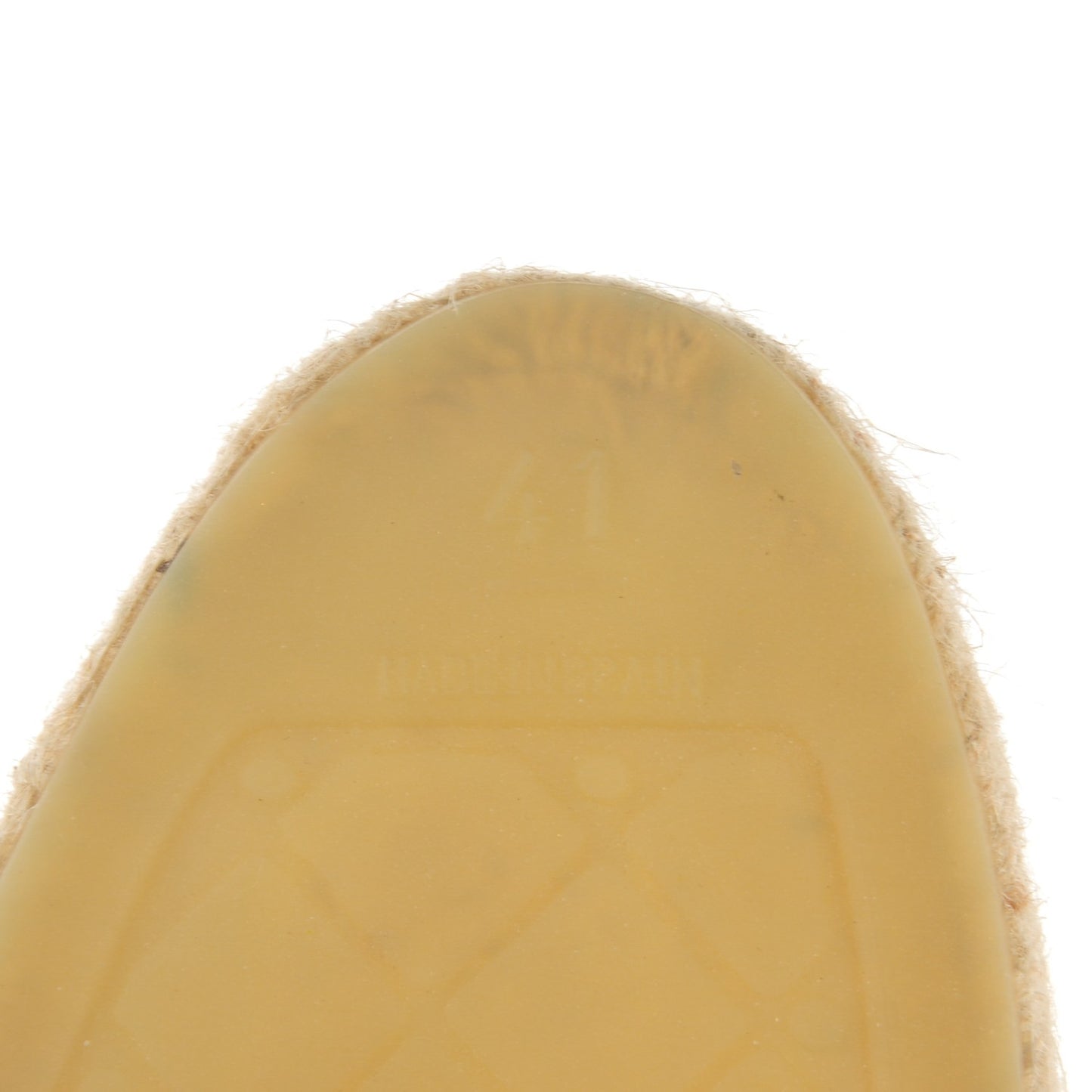 Lambskin CC Espadrilles 41 Black