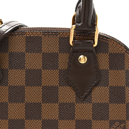 Louis Vuitton Damier Ebene Alma BB 7 of 14
