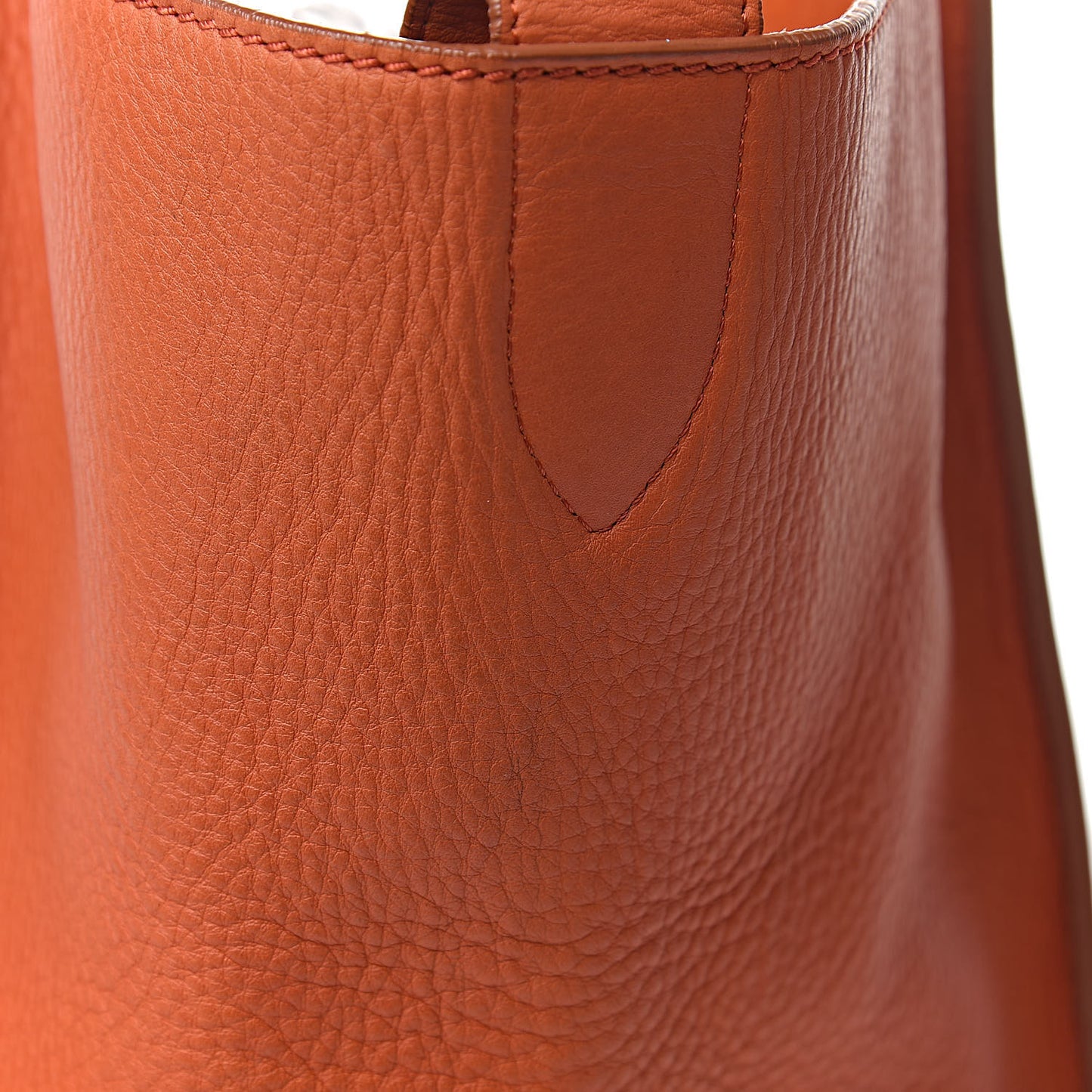 Supple Calfskin Medium Phantom Luggage Orange
