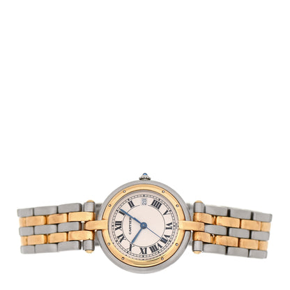 Cartier Stainless Steel 18K Yellow Gold 29mm Panthere Vendome Quartz Watch 2 of 4