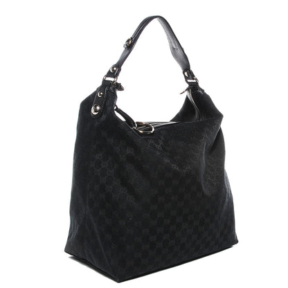 Gucci Monogram Icon Bit Large Hobo Black 3 of 9