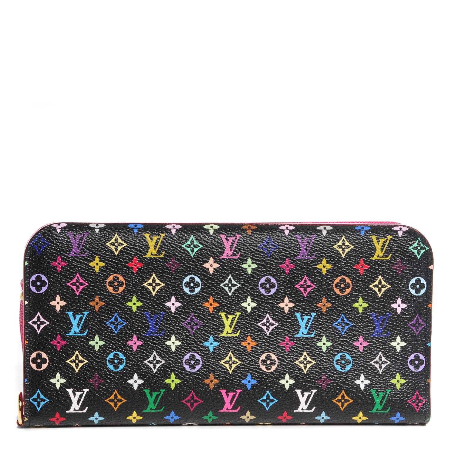 Louis Vuitton Monogram Multicolor Insolite Wallet Black Grenade 1 of 8
