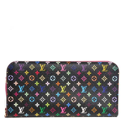 Louis Vuitton Monogram Multicolor Insolite Wallet Black Grenade 1 of 8
