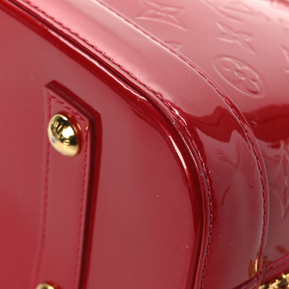 Louis Vuitton Vernis Alma PM Pomme D'Amour 8 of 10