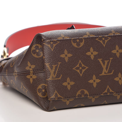 Louis Vuitton Monogram Tuileries Besace Caramel Rouge 7 of 8
