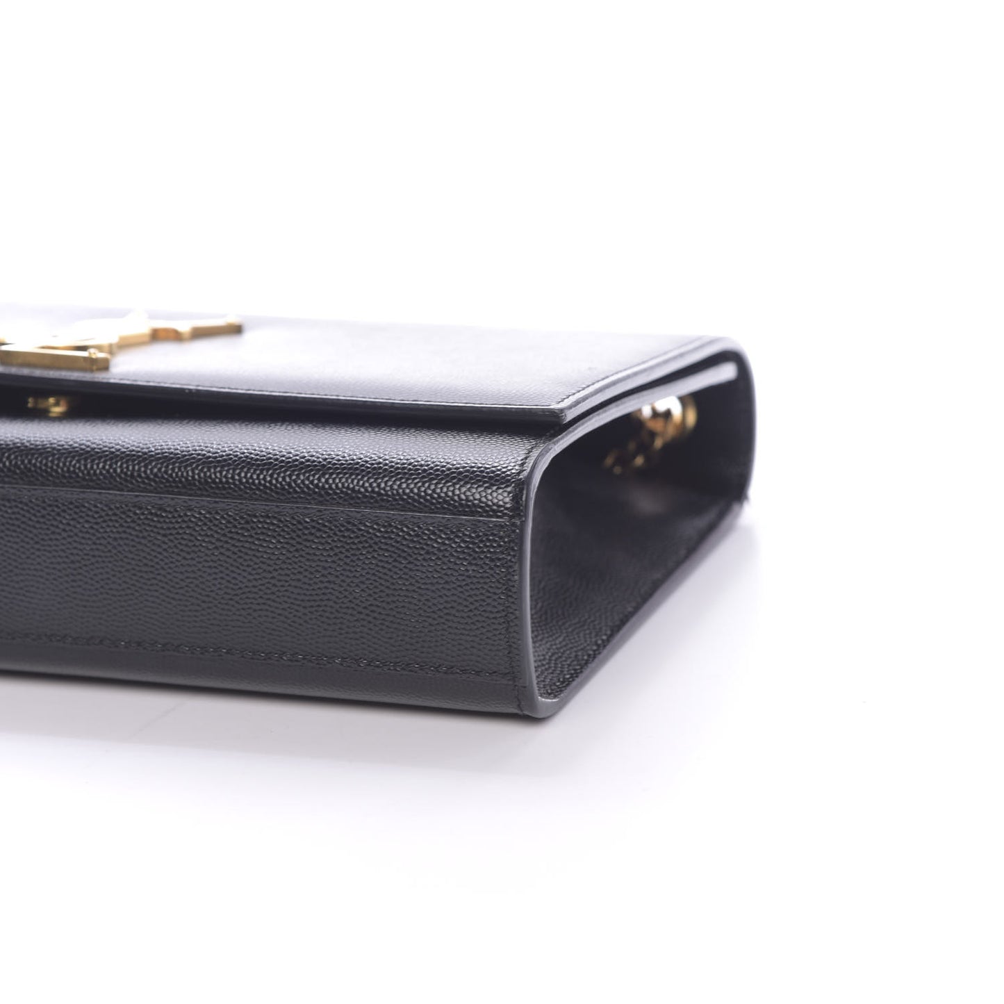 Grain De Poudre Medium Classic Monogram Kate Satchel Black
