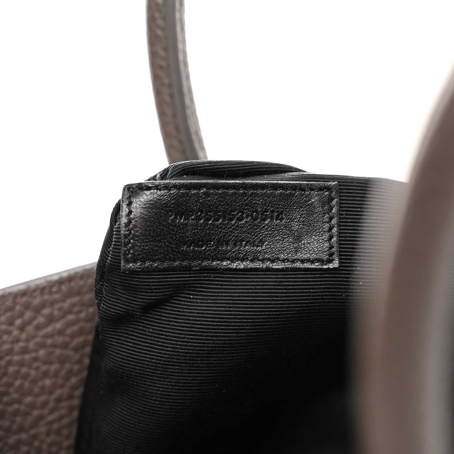 Saint Laurent Grained Calfskin Small Sac De Jour Fog 7 of 18