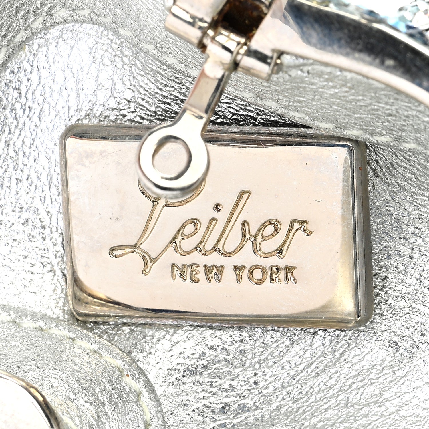 Judith Leiber Crystal Terrier Minaudiere Clutch 7 of 8