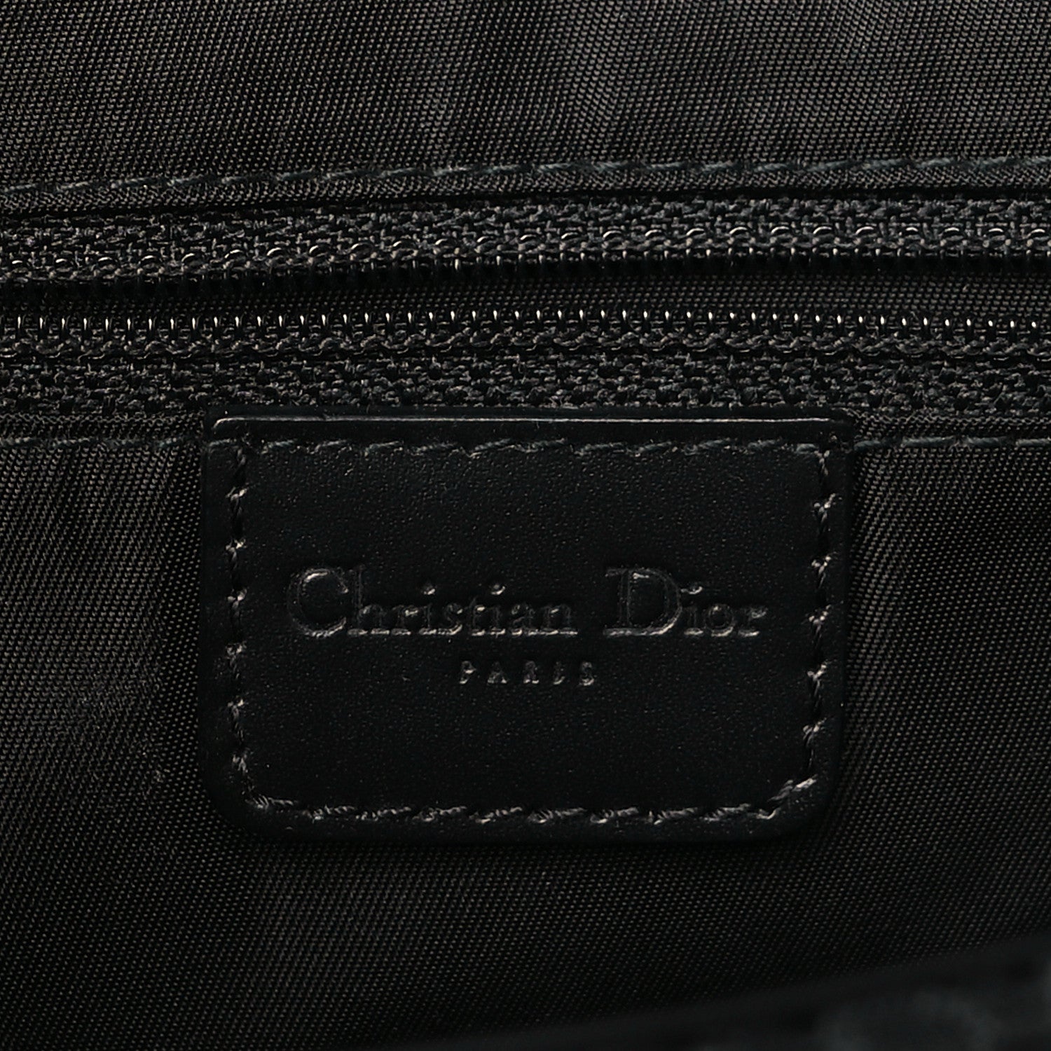 Christian Dior Monogram Calfskin Street Chic Columbus Ave Bag Black 6 of 10