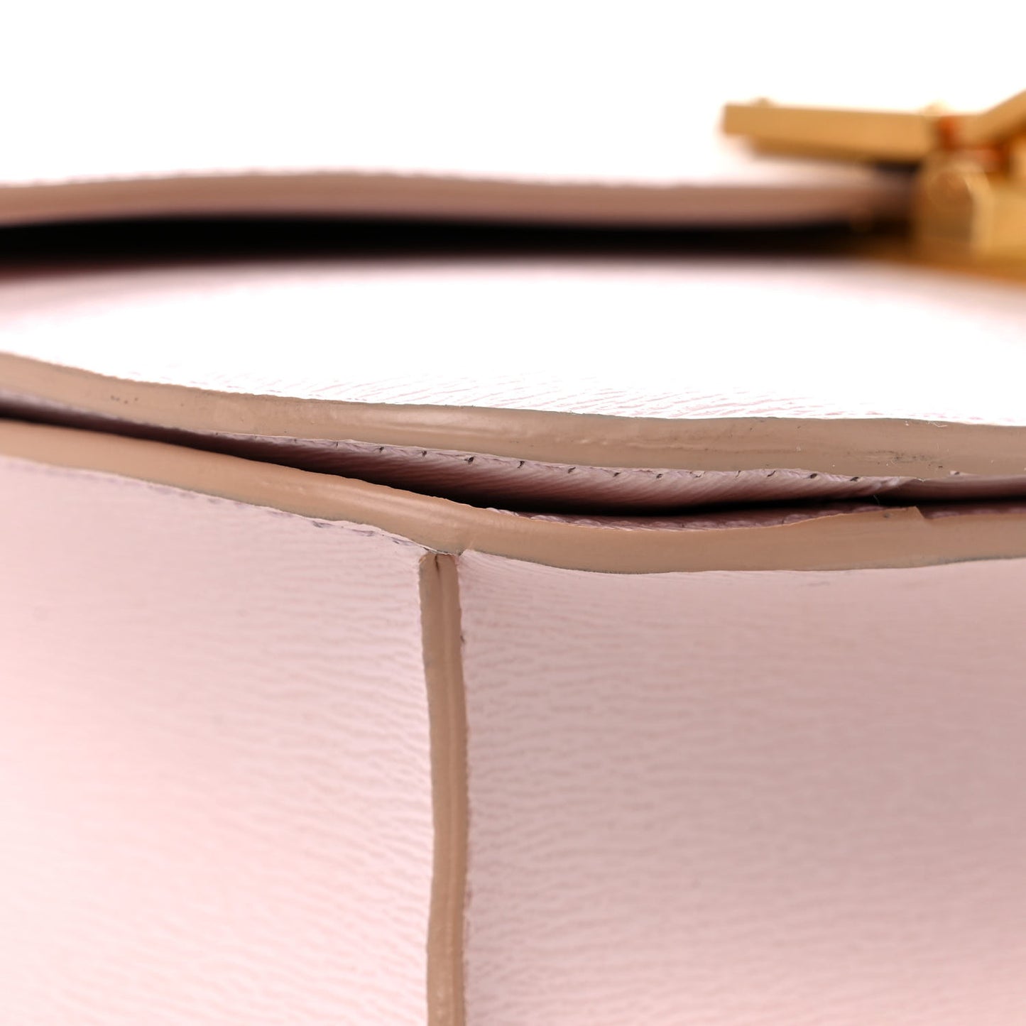 Liege Calfskin Medium Classic Box Flap Bag Blush