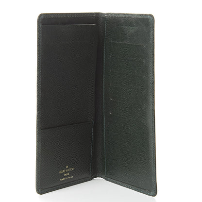 Louis Vuitton Taiga European Checkbook and Card Holder Epicea 4 of 13