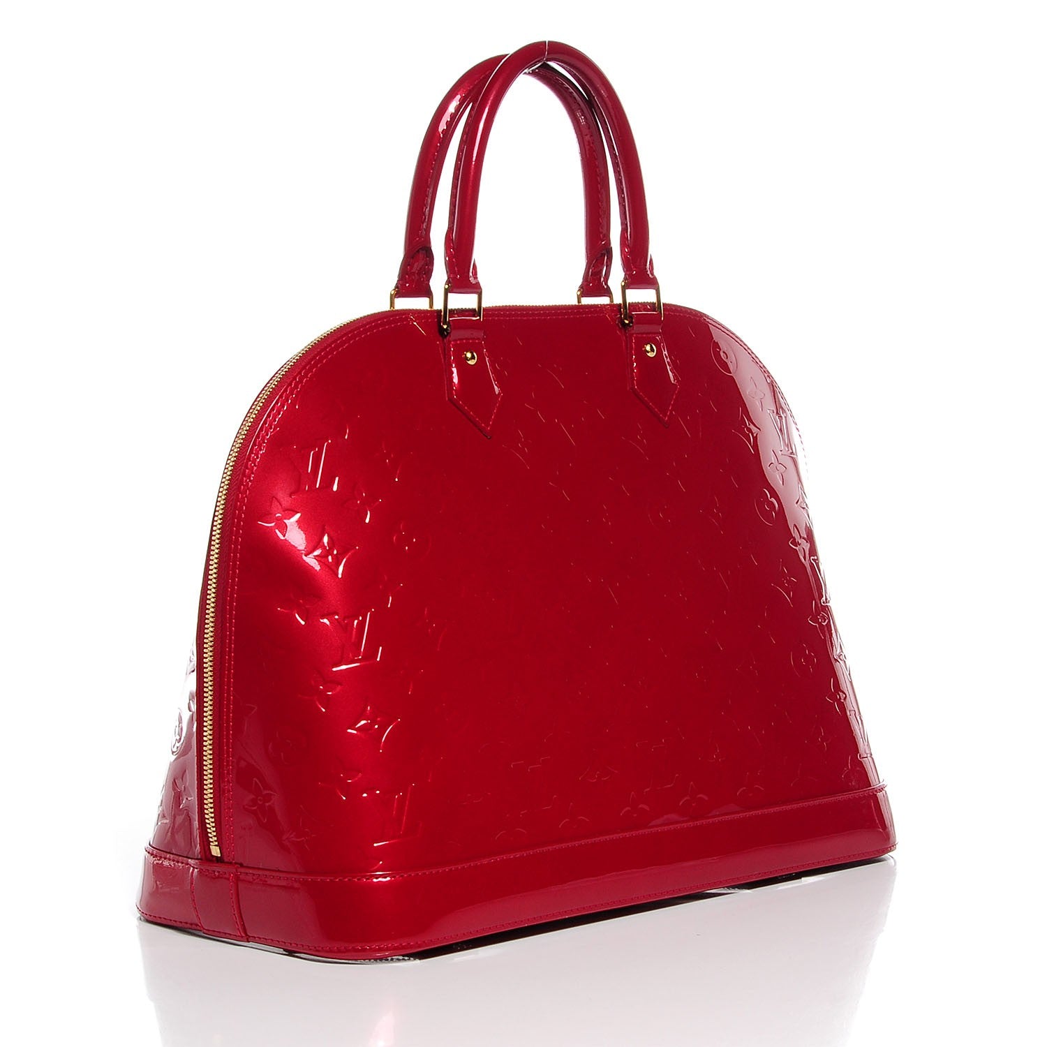 Louis Vuitton Vernis Alma GM Pomme D'Amour 3 of 7