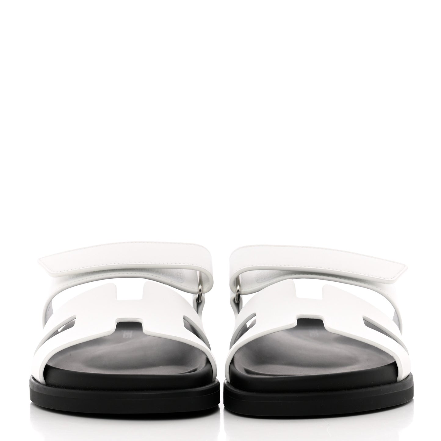 Calfskin Womens Chypre Sandals 36 White