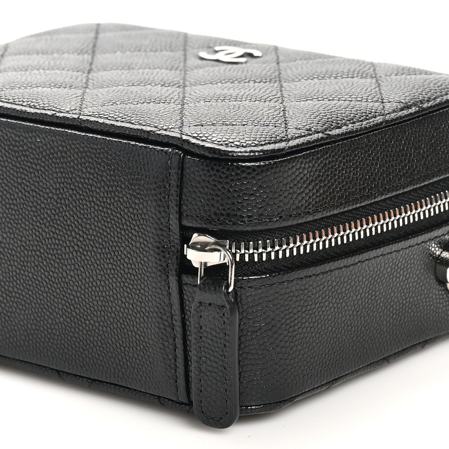 Chanel Caviar Quilted Camera Bag Black 10 of 11