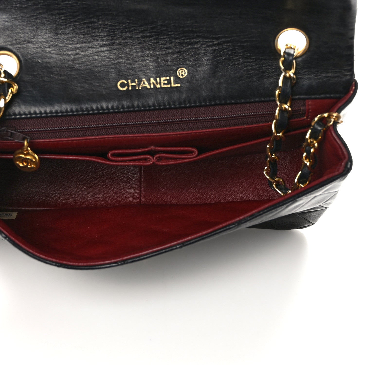 Chanel Lambskin Quilted Small Single Flap Black 5 of 11