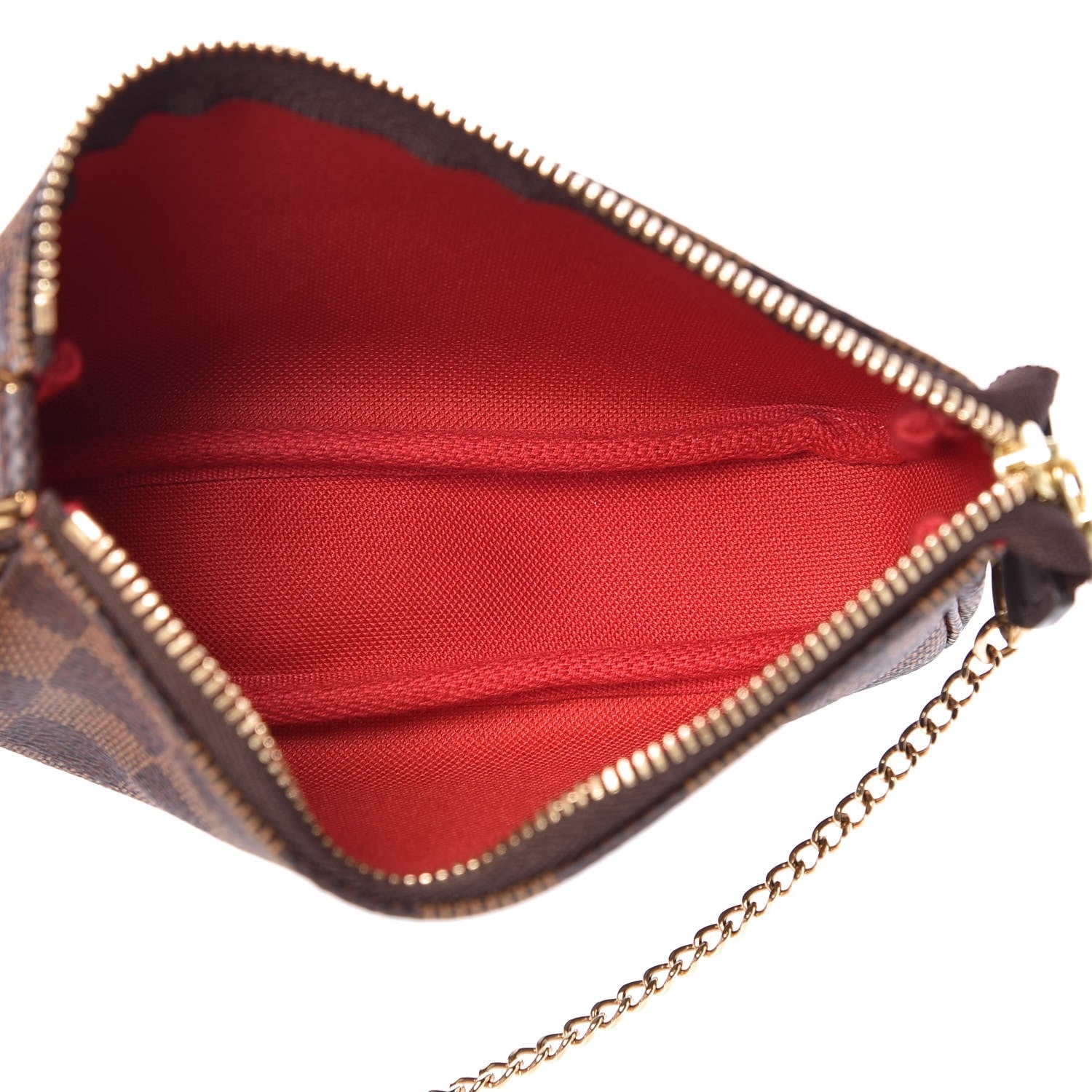Louis Vuitton Damier Ebene Mini Pochette Accessories 5 of 7