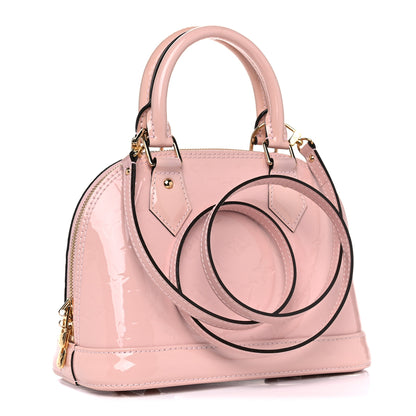 Louis Vuitton Vernis Alma BB Rose Ballerine 3 of 10