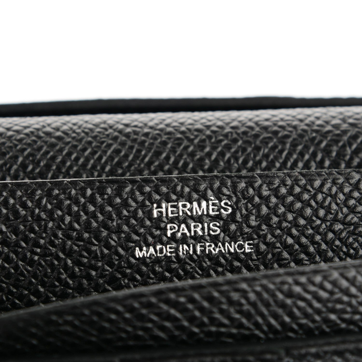 Hermes Epsom Bearn Gusset Wallet Black 5 of 6