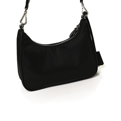 Prada Nylon Re-Edition 2005 Shoulder Bag Black 14 of 14