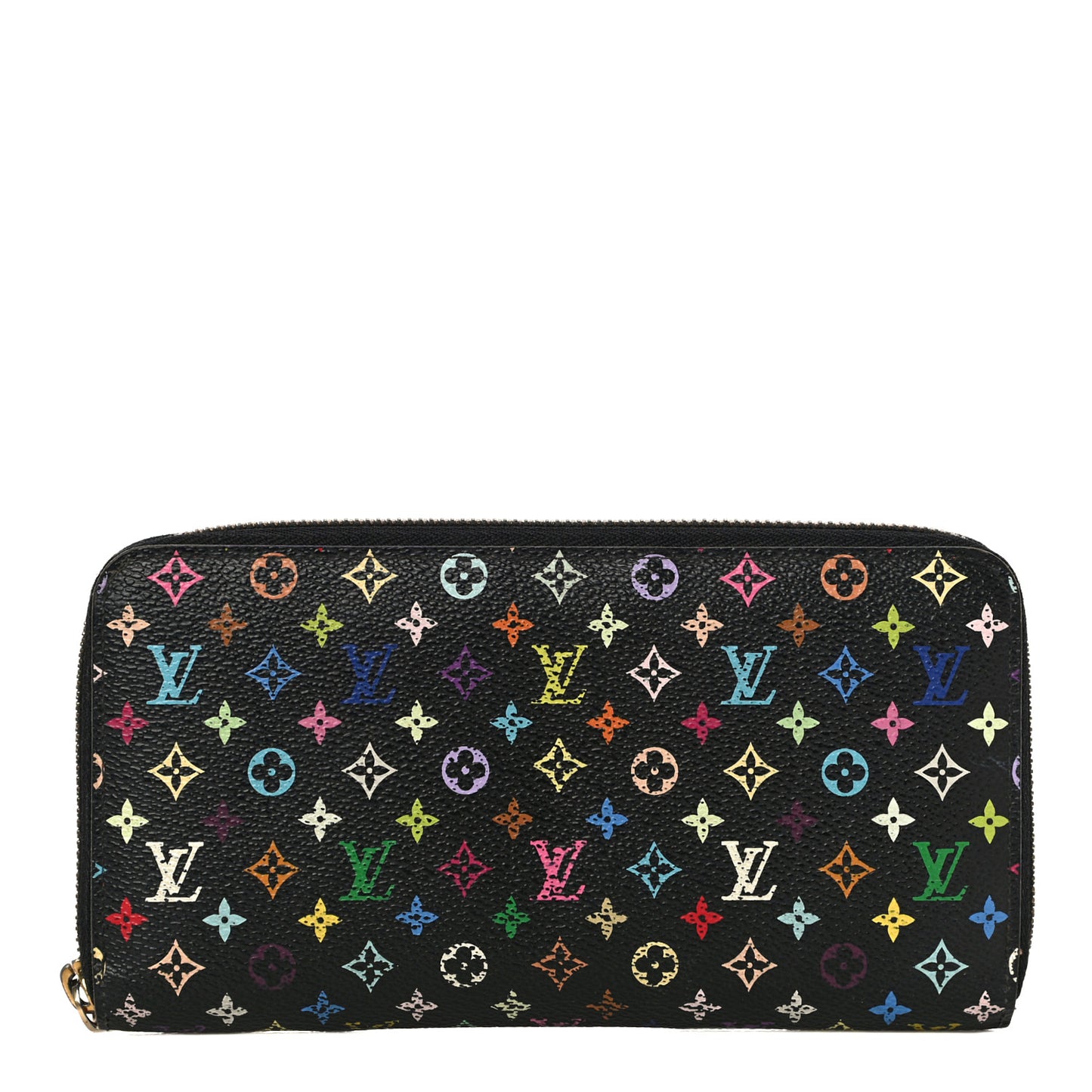 Monogram Multicolor Zippy Wallet Black Grenade