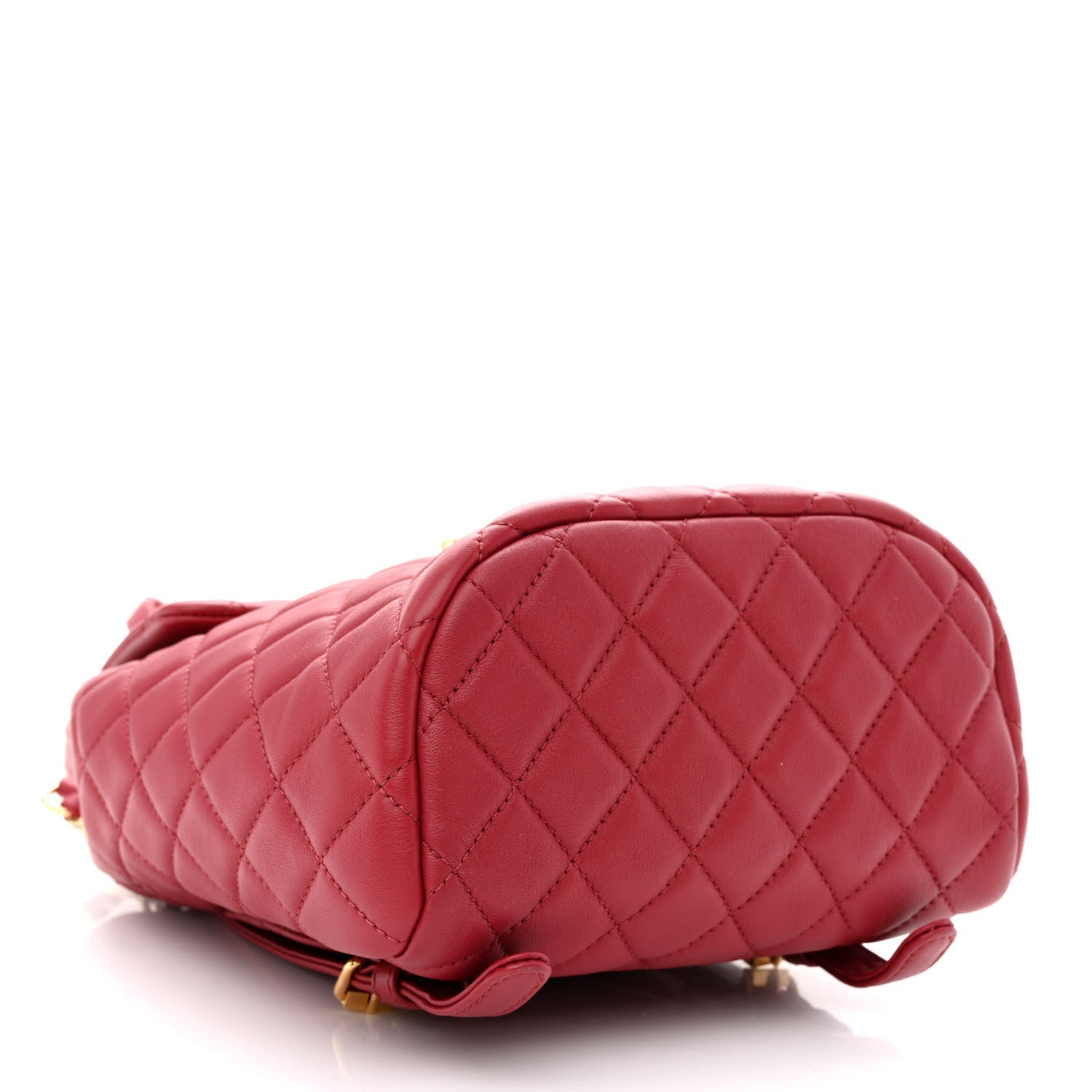 Chanel Calfskin Quilted Mini Urban Spirit Backpack Red 4 of 10