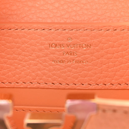 Louis Vuitton Taurillon Mini Capucines Abricot 6 of 9