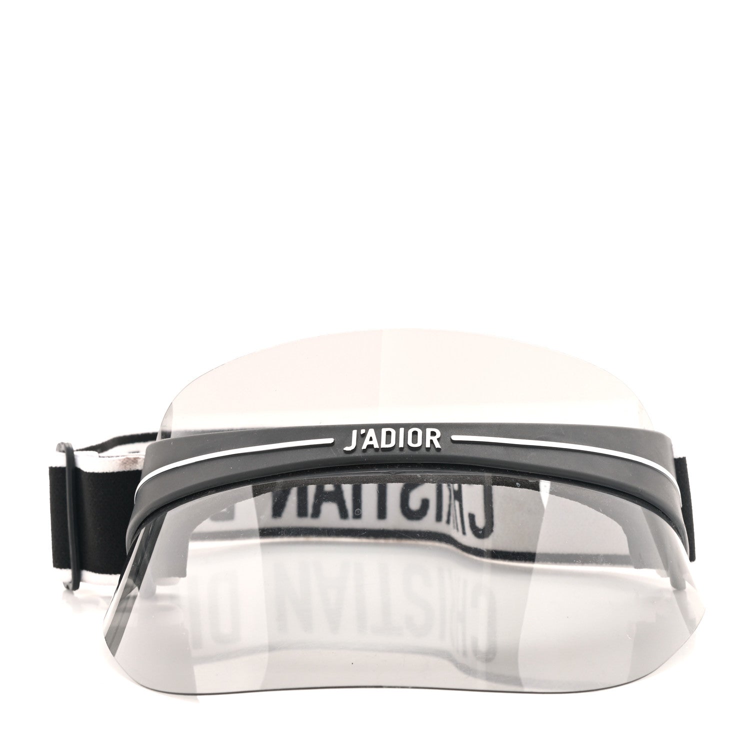 Christian Dior Mirrored DiorClub1 Sun Visor Black 3 of 8