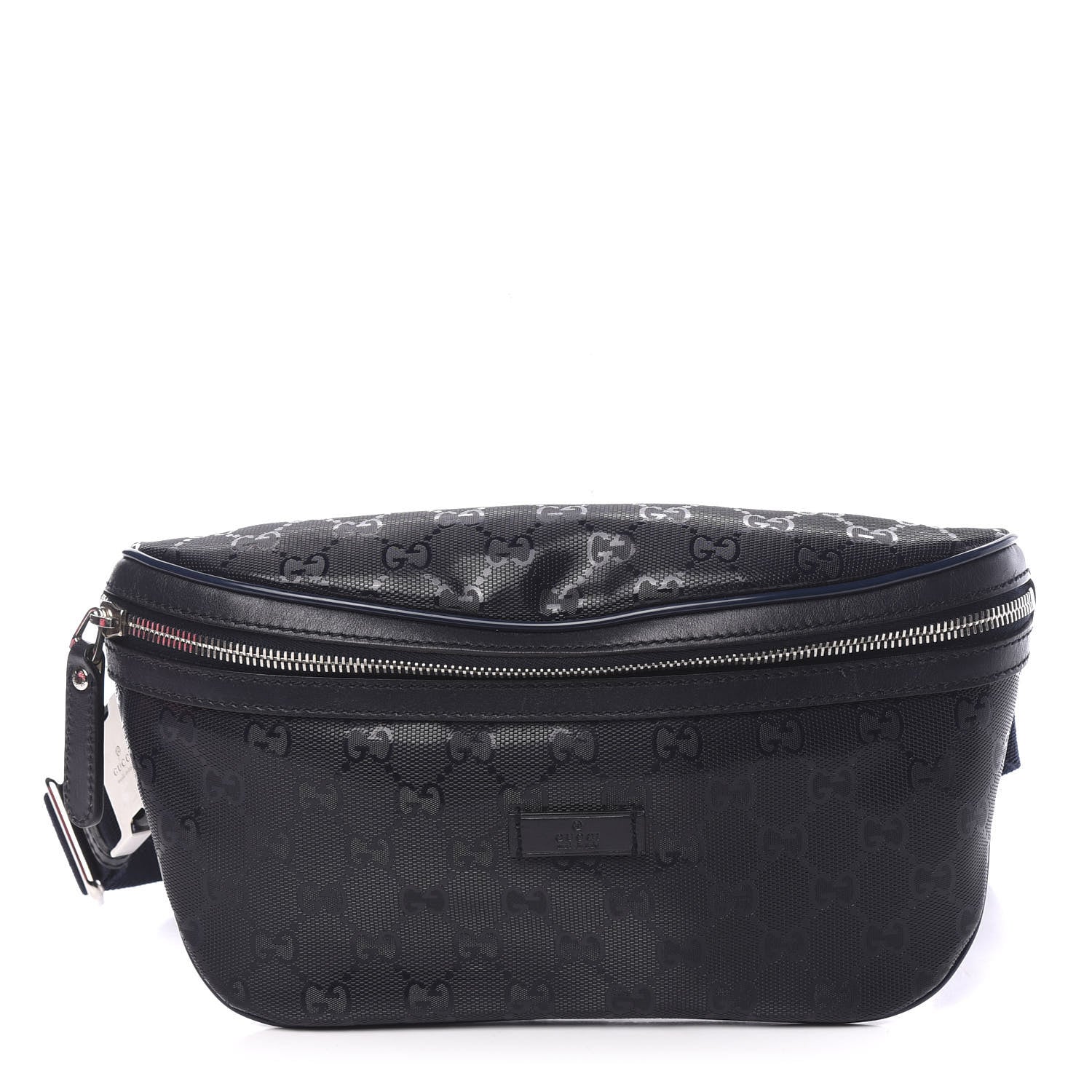 Gucci Imprime Monogram Belt Bag Navy 1 of 13