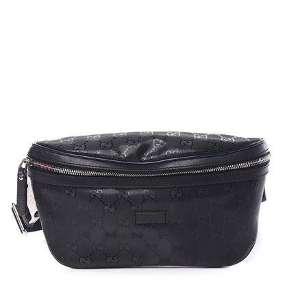 Gucci Imprime Monogram Belt Bag Navy 1 of 13