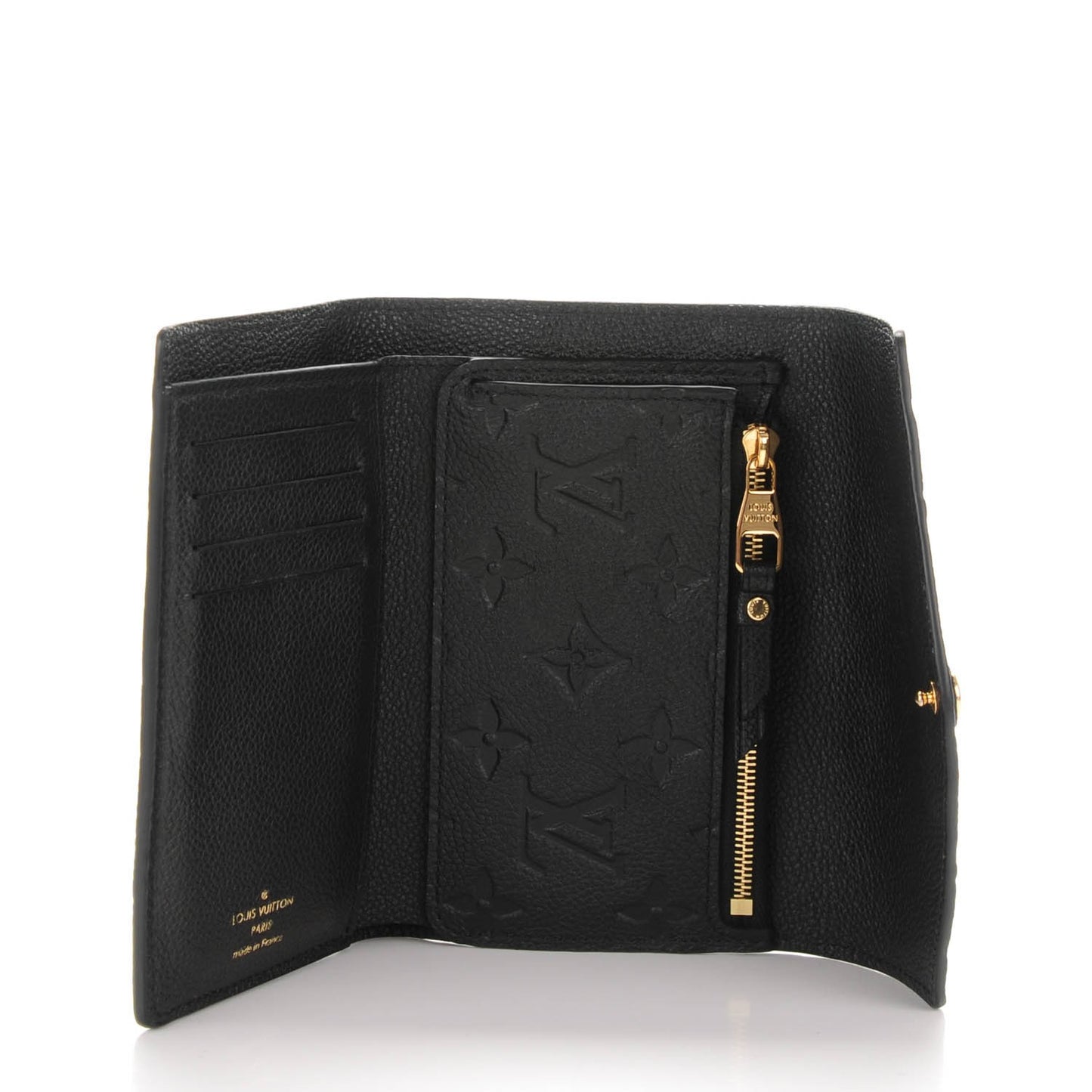 Empreinte Compact Curieuse Wallet Black
