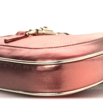 Gucci Metallic Faded Nappa Mini Jackie 1961 Copper 11 of 12